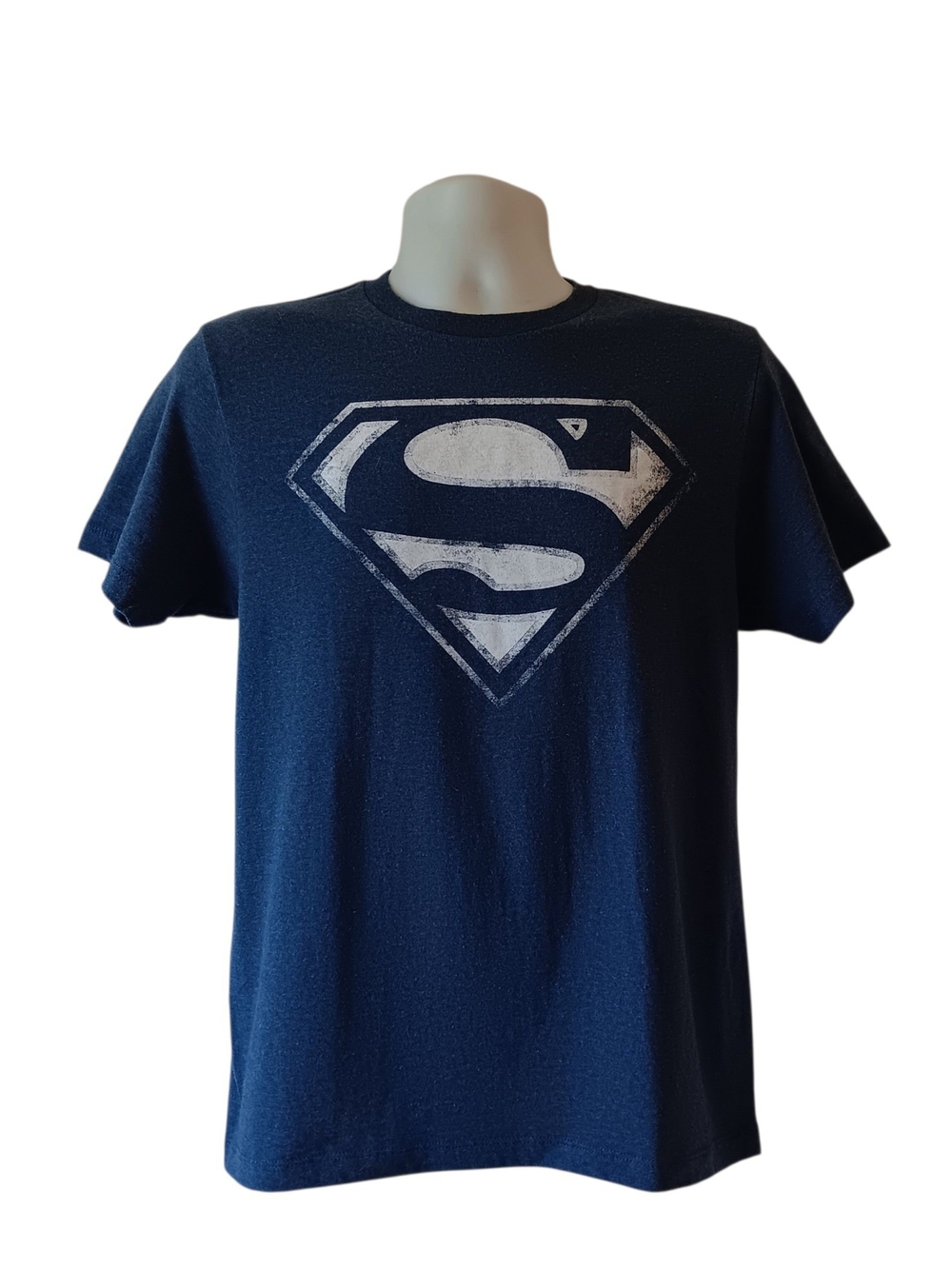 Superman men's blue/white short sleeve graphic t-shirt size M
